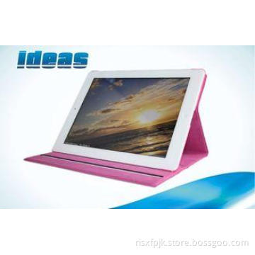 Book Flip PU Apple iPad Leather Cases for Women , Waterproo